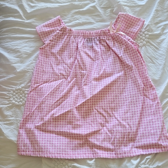 Pink Square Neck A-line Sundress - Picture 1 of 6